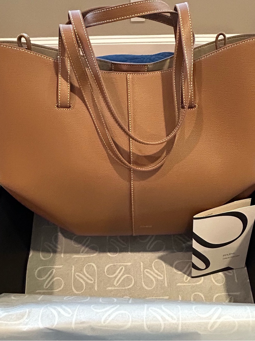 Polène Cyme Edition Textured Camel (Large) - Picture 4 of 10